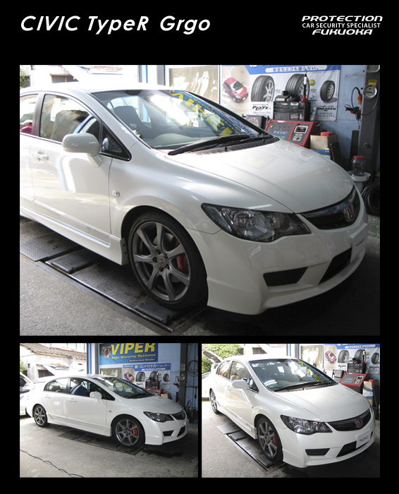 HONDA CIVIC TypeR�@�V�r�b�N�^�C�v�q�A�ō��̃G���W���ƃo�����X���ꂽ�V���V�[�ɗ^������TypeR�̏̍��B����͌v��m��Ȃ����[�V���O�X�s���b�g�̏ؖ��B�����\�̎ԗ������Z�L�����e�B�V�X�e���͍��Y��Grgo���̗p�B