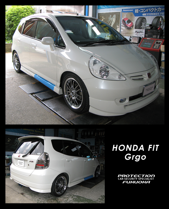 HONDA FIT�@�I�[�i�[���炪�`���[�����{���A�X�|�[�e�B�Ŕ��͂̂���G�N�X�e���A����ɓ��ꂽ�ԗ��ł��B�ԗ��ꂪ���΂�钆�A��͂����������ԗ��ɂ͈�����܂�܂��B���ꂩ������i���J�[���C�t�����y���݂��������B�Z�L�����e�B�ɂ�Grgo���C���X�g�[�����h�Ɛ������߂܂��B
