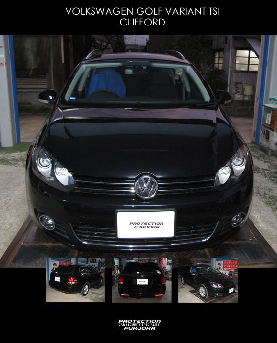 Volkswagen Golf Variant TSI �t�H���N�X���[�Q���S���t�̃X�^�C�����O�Ƀ��S���̍L���A�m�I�ȕ��͋C�ƃ��C���h������������q�����̂̓Z�L�����e�B�͐�΂̌��S�����ւ�CLIFFORD�B