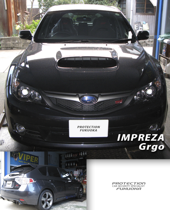 SUBARU IMPREZA WRX STI �X�o���̃t���b�O�V�b�v�ł�����C���v���b�T�V���[�Y�̒��_�Ɉʒu����C���v���b�TWRX STI�o�[�W���� ��p�̊O���Ǝԓ��ɂ̓��J���V�[�g����������B���̎ԗ������Z�L�����e�B�V�X�e���ɂ̓S���S���̗p�v���܂����B