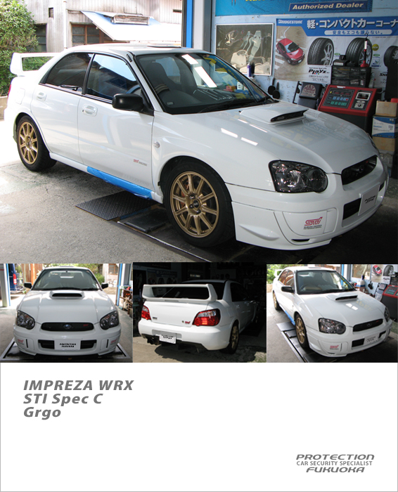 SUBARU IMPREZA WRX STI Spec C �X�o���C���v���b�T�V���[�Y�̒��_�Ɉʒu����C���v���b�TWRX STI ���̒��ł�����ɑ�����d���������f��Spec C ��p�p�[�c��g�ɂ܂Ƃ������̃{�f�B�͌���҂��䂫����B�Z�L�����e�B�V�X�e���ɂ̓v���e�N�V�������������̃S���S���̗p�v���܂����B