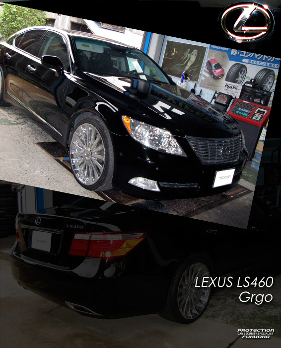 LEXUS LS460 ����B�����ړ����邾���łȂ��A���̓������A�ō����ґ�ɕς��Ă����B4.6���b�g���EV8�G���W����8��A/T�A�[���̑����͎ԓ����ō��̋�Ԃւƕς���B�J�[�Z�L�����e�B�Ƃɂ͏����YGrgo���C���X�g�[�����h�Ɛ��������B