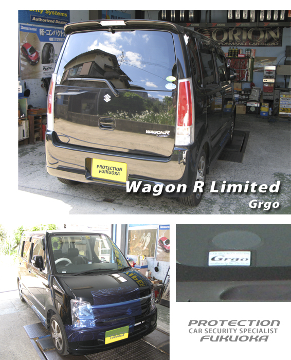 SUZUKI WAGON R LIMITED�@�X�Y�L�l�C�̌y�����ԁB�l�C��񕪂��邱�̌y�����Ԃ̓����␫�\�͑f���炵���̈ꌾ�B�ԏ�r�炵����΍�Ƃ���Grgo���C���X�g�[���B